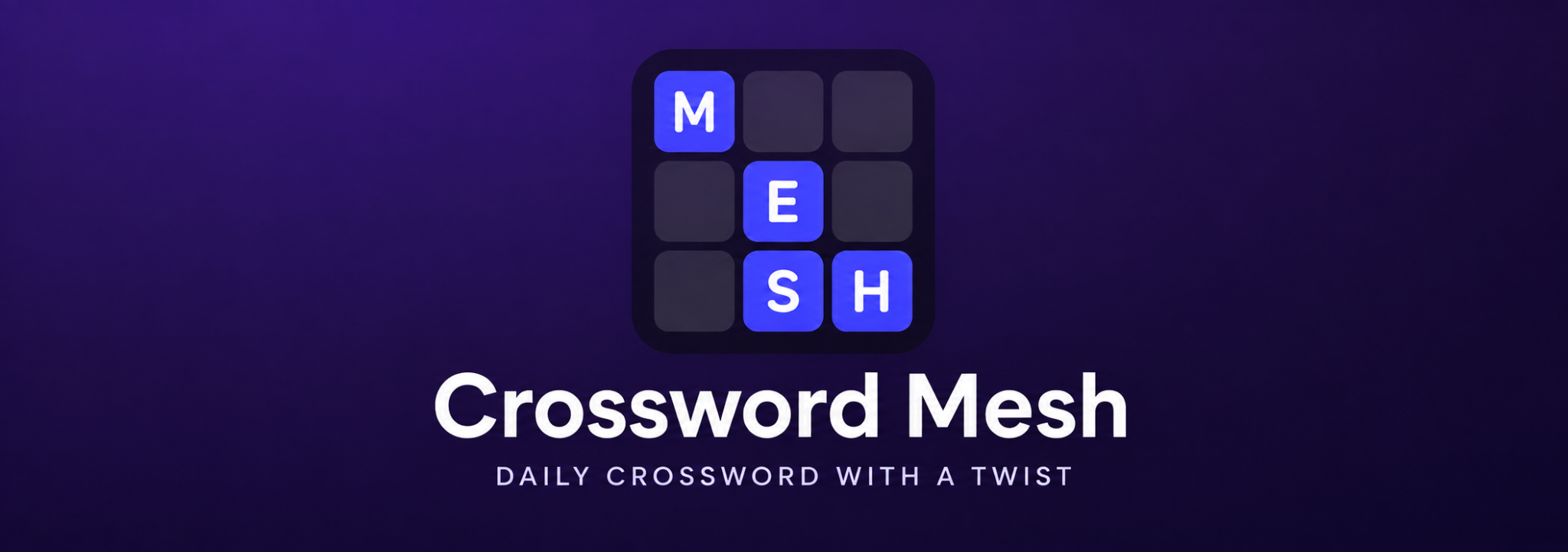 Crossword Mesh banner