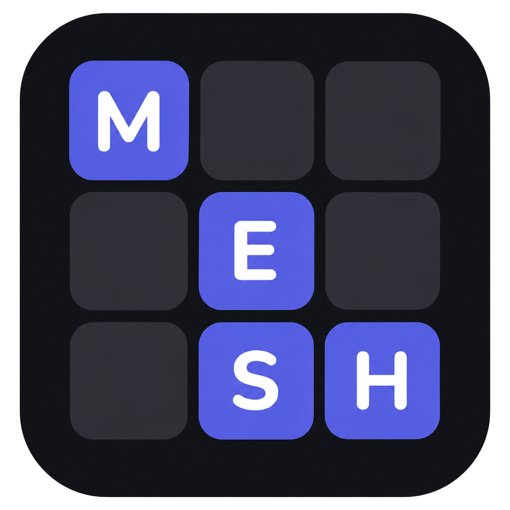 Crossword Mesh icon