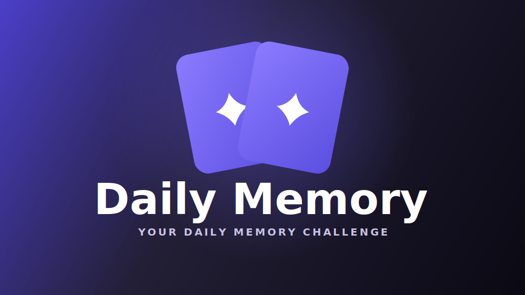 Daily Memory banner